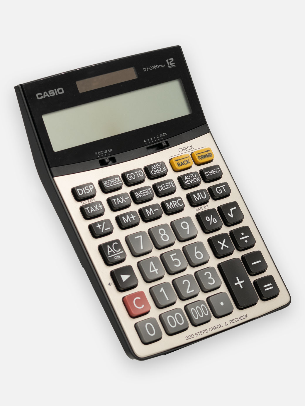 ماشین حساب کاسیو مدل DJ-220D