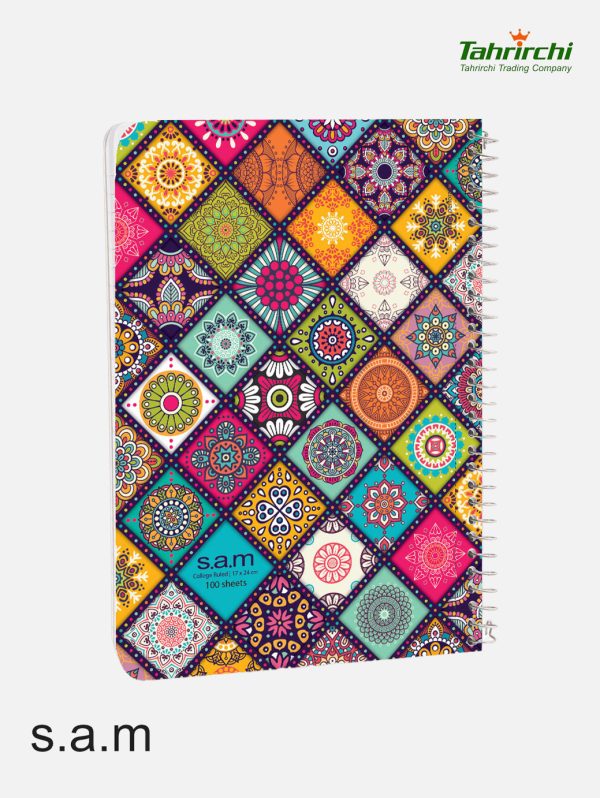 دفتر سام مدل وزیری با پرفراژ