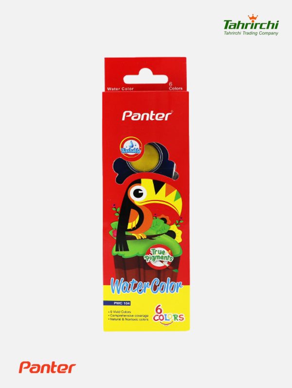 آبرنگ شش رنگ پنتر