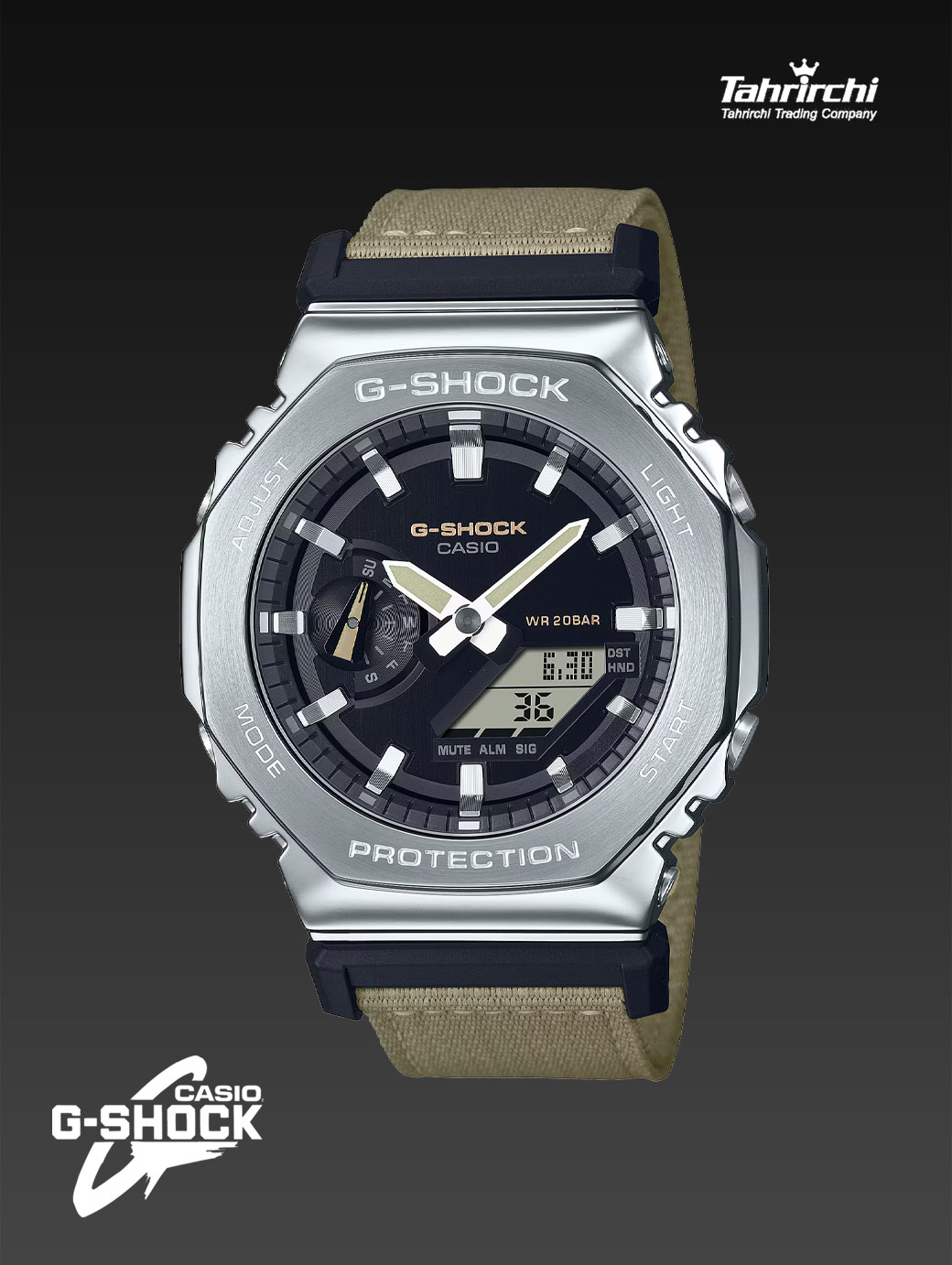 ساعت مچی مردانه G-SHOCK کاسیو مدل GM-2100C-5ADR