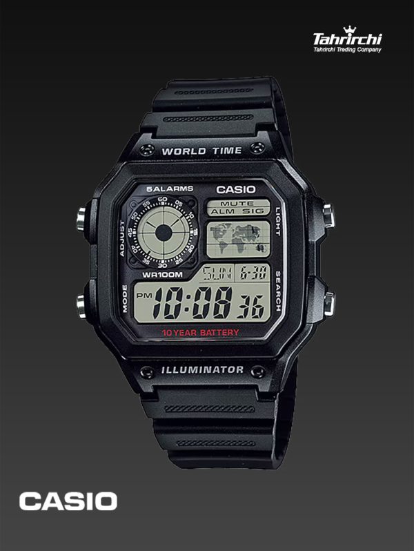 ساعت کاسیو مدل CASIO-AE-1200WH-1A